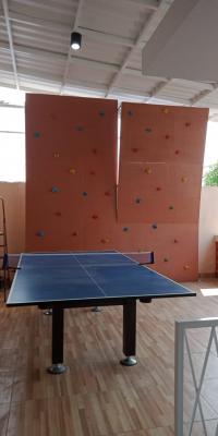 Pembangunan Wall Climbing Indoor di Islamic Village Karawaci Tangerang Banten Standar FPTI IFSC Harga Murah